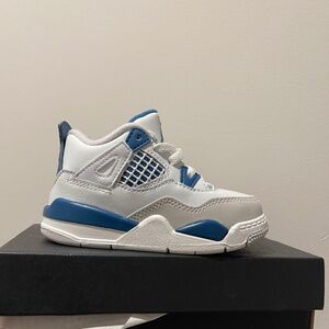 Toddler Jordan 4  Industrial Blue